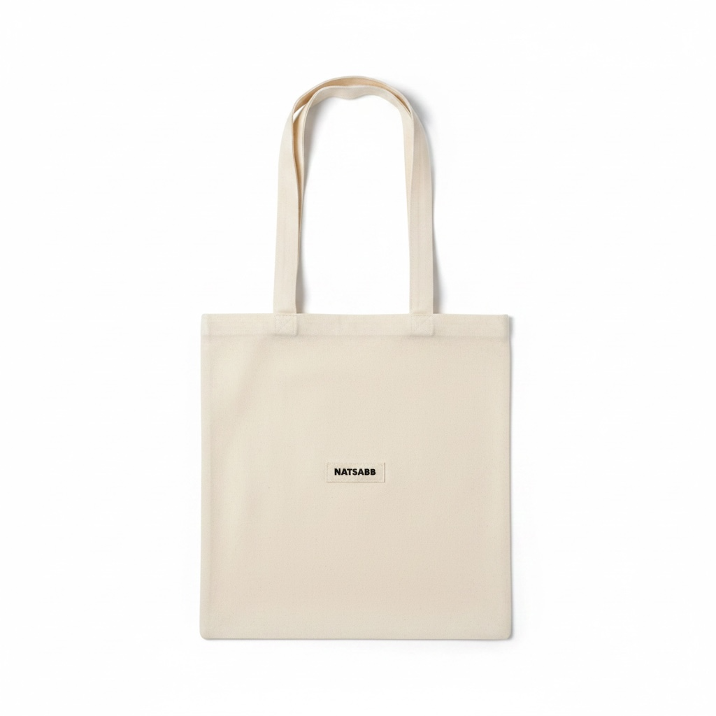 Branded Tote - Blue Stitch Logo