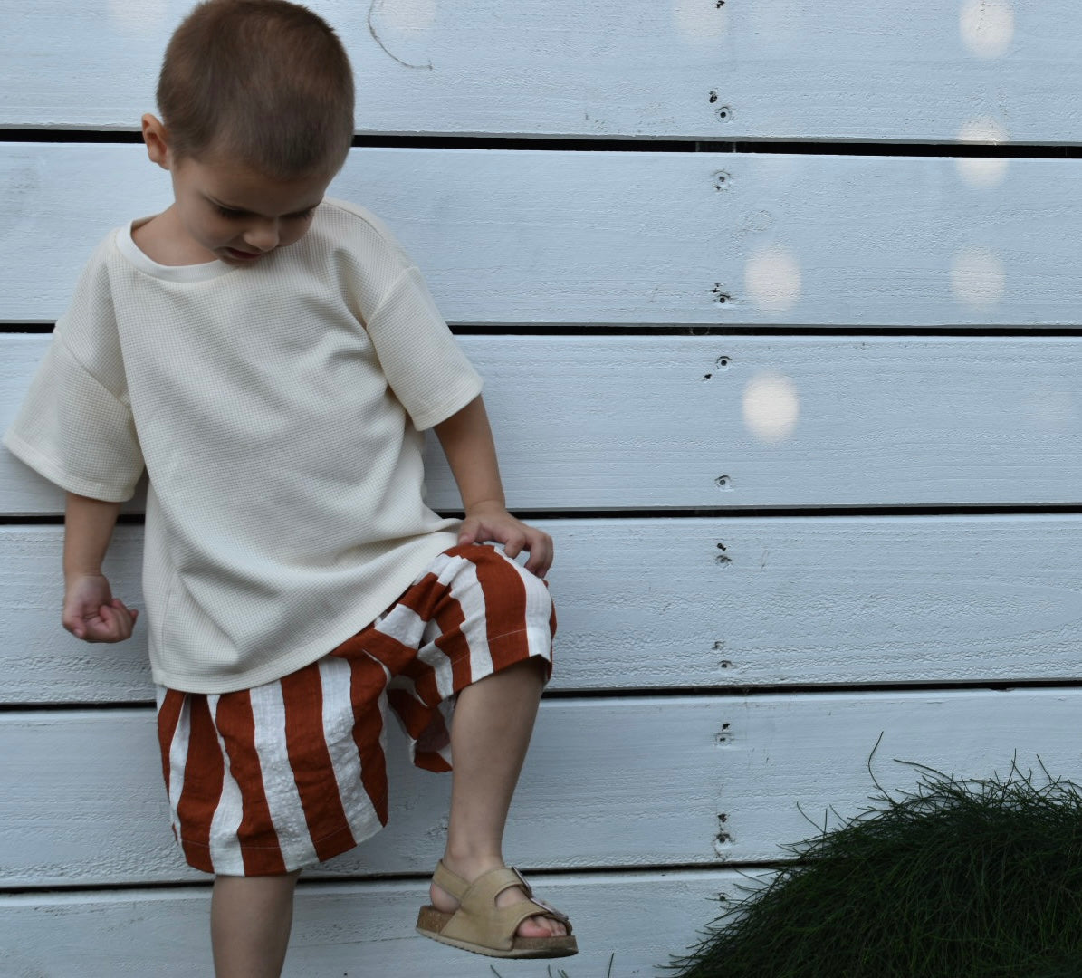 KIDS Shorts - Byron Stripe