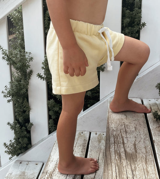Kids Short - Butter Yellow