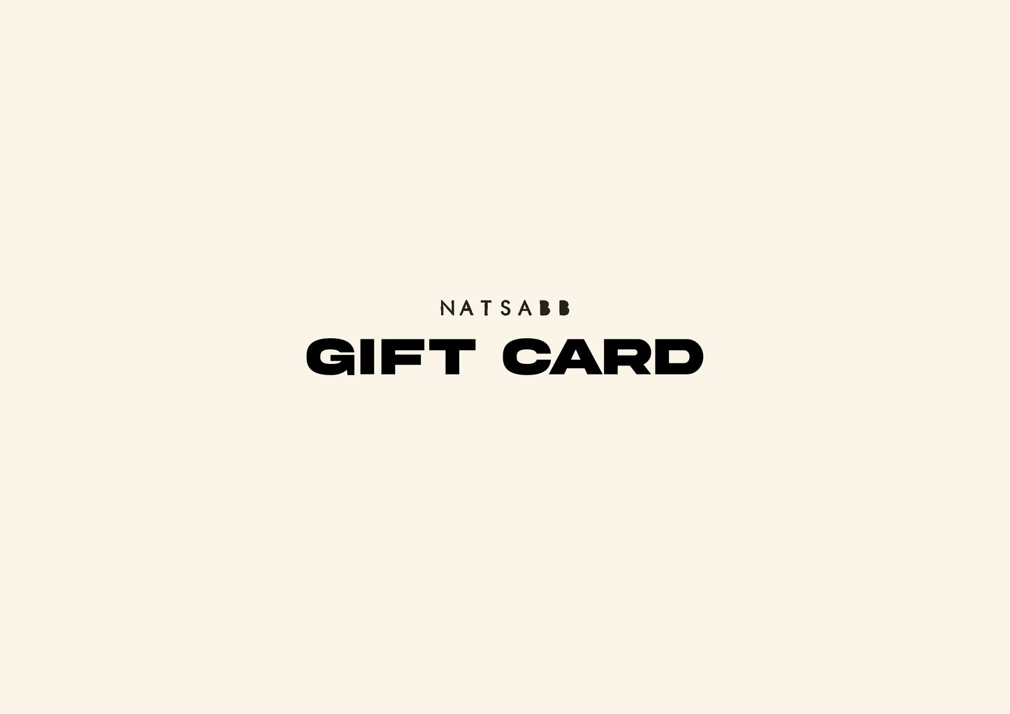 GIFT CARD